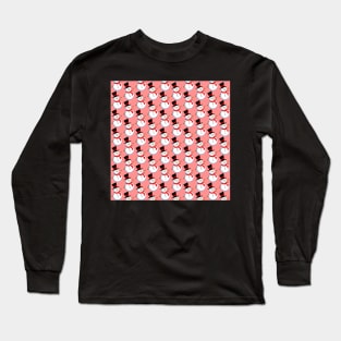 Snowman Pattern Long Sleeve T-Shirt